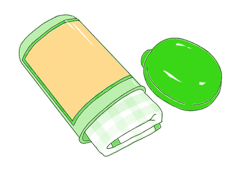 おしぼり入れ作業