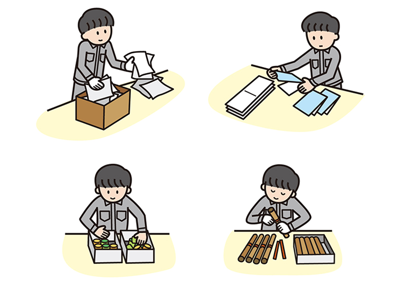 袋・箱詰め作業